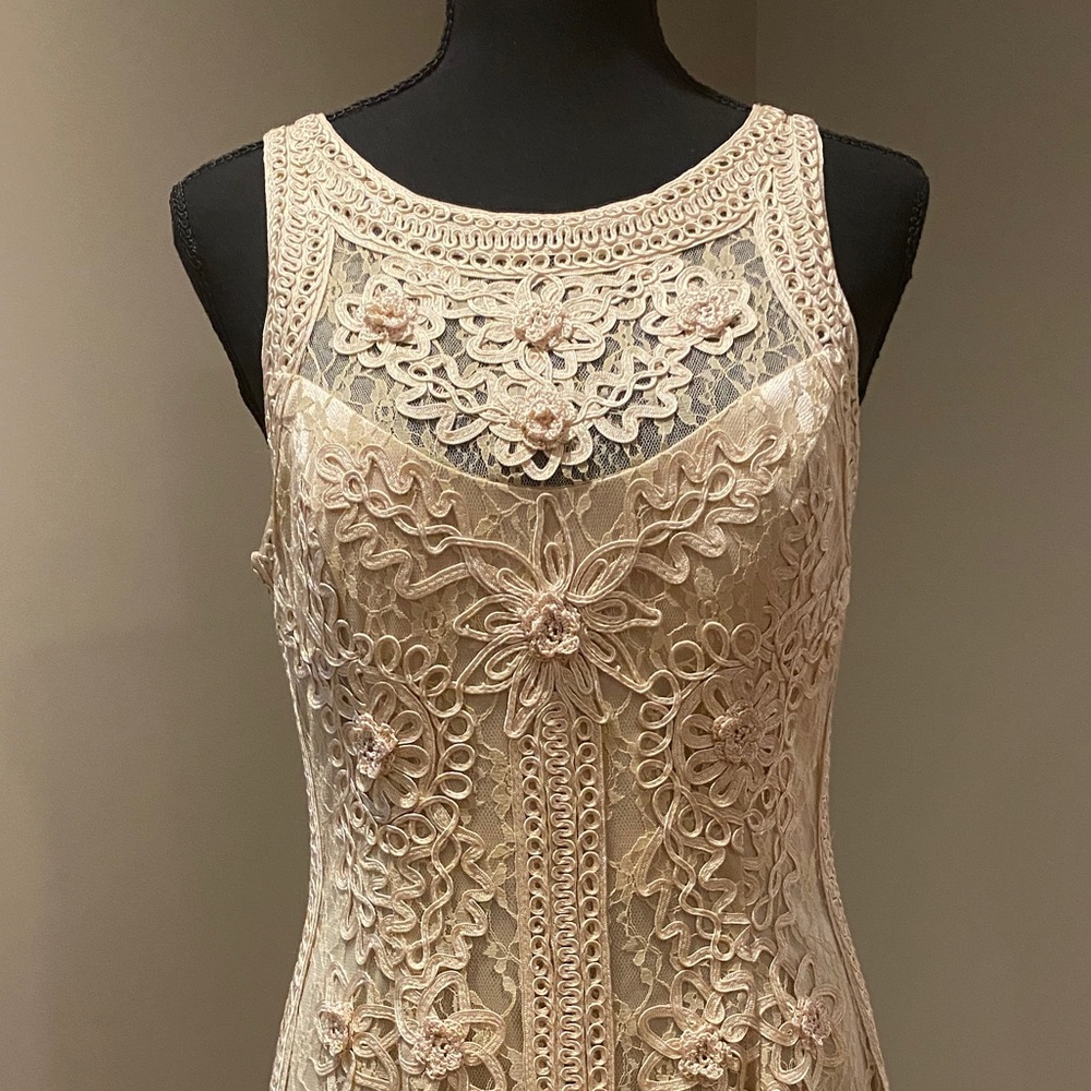 Sue Wong embroidered dress